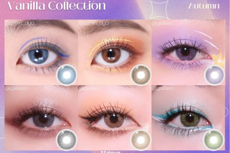 christmas contact lenses